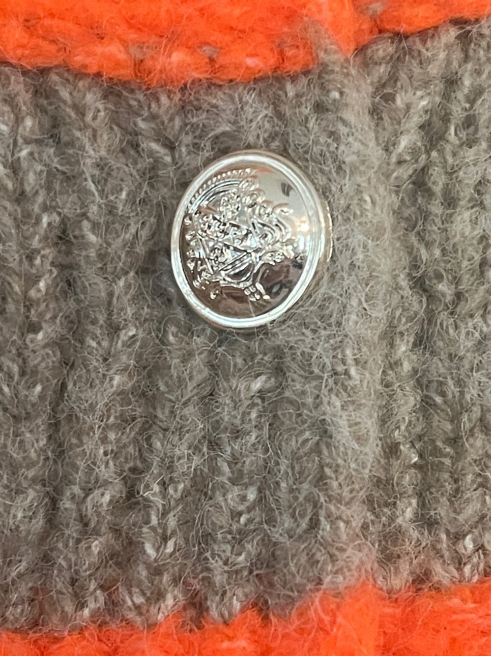 Stripped Cardigan Size Medium - Picture 2 of 4